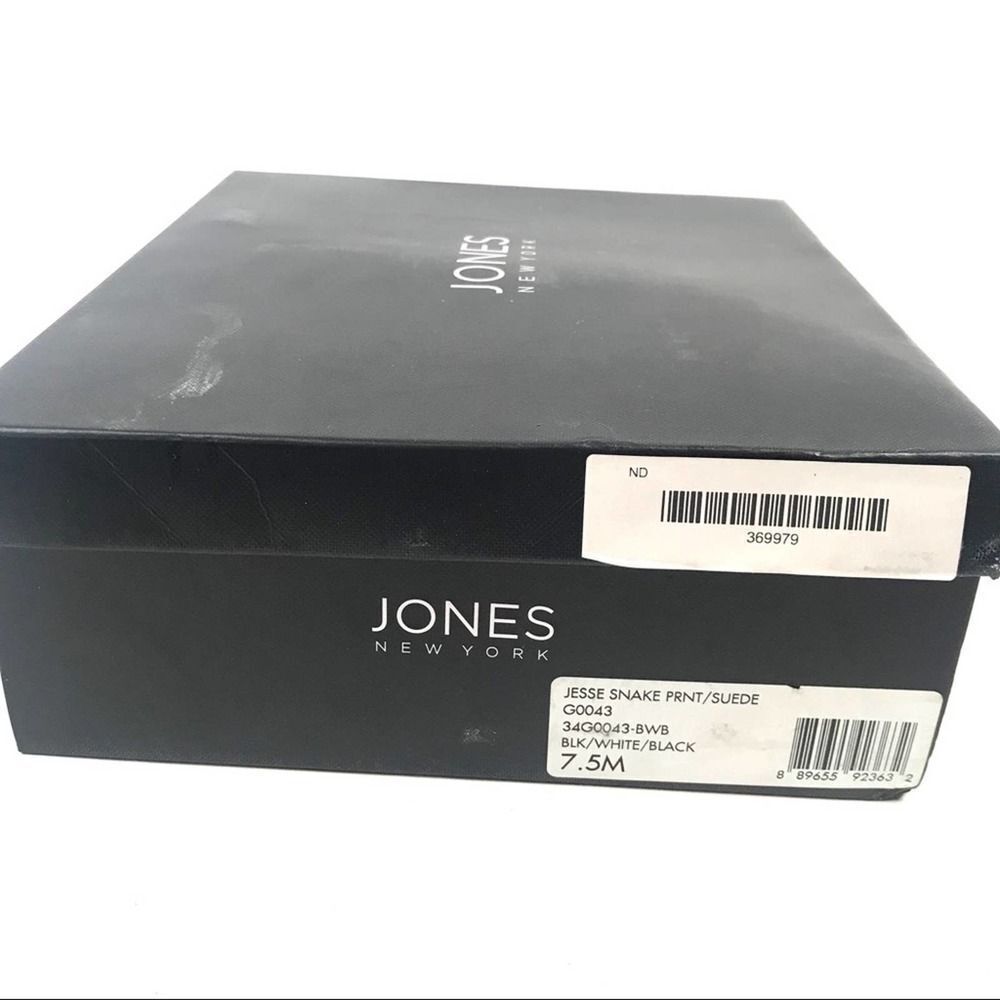 COPY - Jones New York Jesse Snakeskin Suede Block Heels NWT Ankle Strap Sandal … - Picture 5 of 6